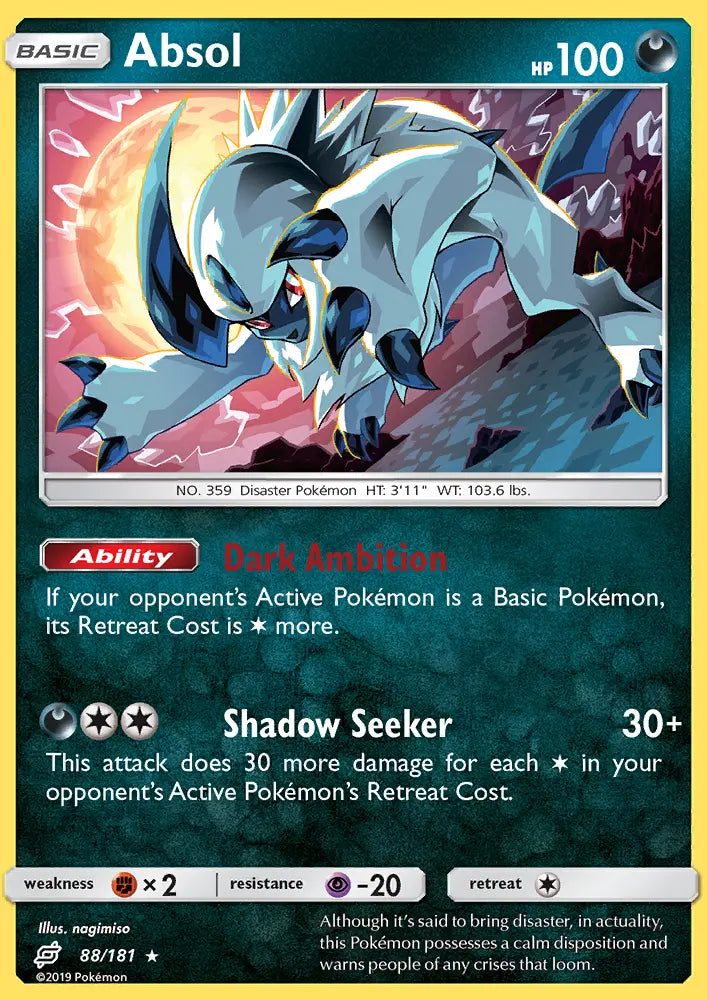 Absol 88 Team Up Pokesingles
