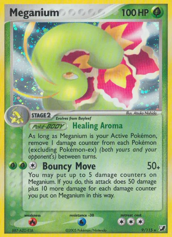 Meganium 9 Unseen Forces Pokesingles