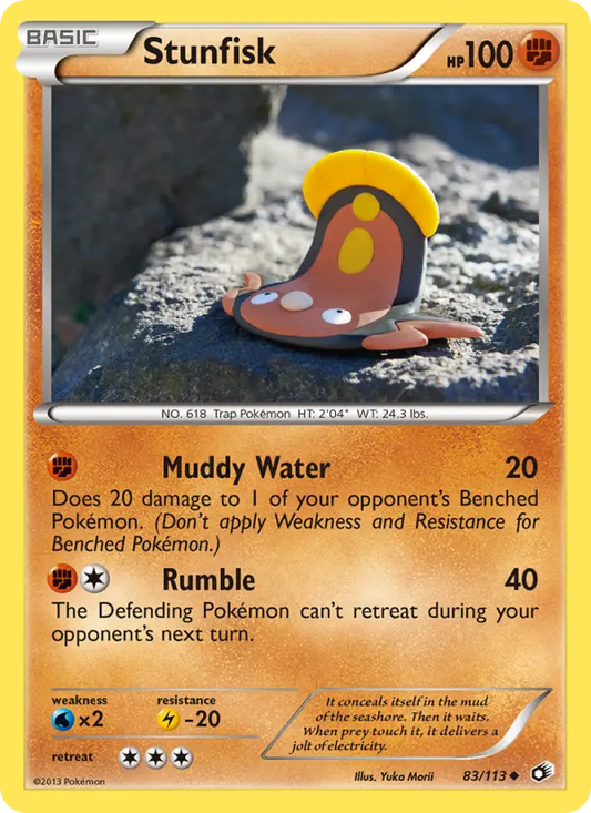 Stunfisk 83 Legendary Treasures Pokesingles
