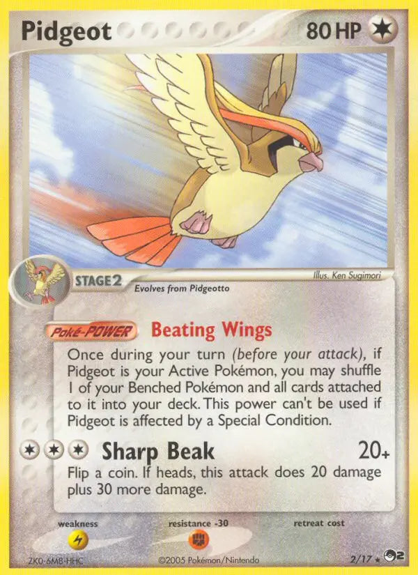 Pidgeot 2 POP Series 2 Pokesingles
