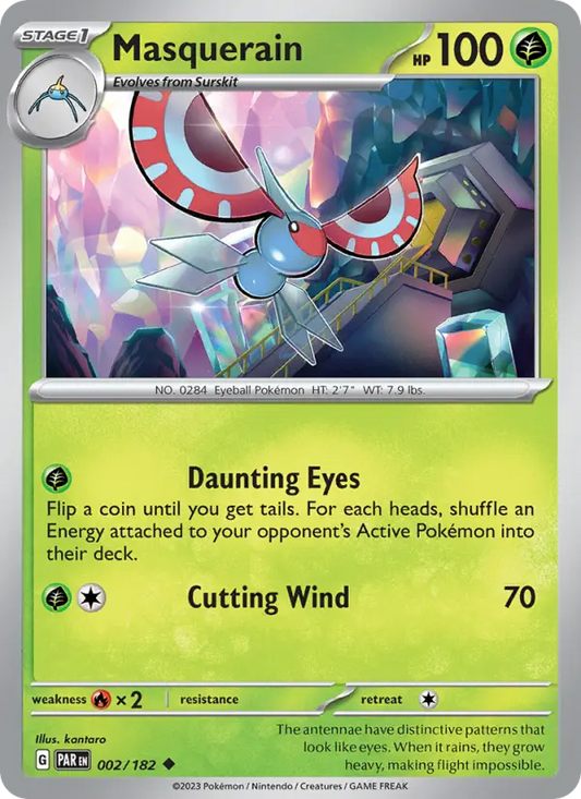 Masquerain 2 Paradox Rift Pokesingles