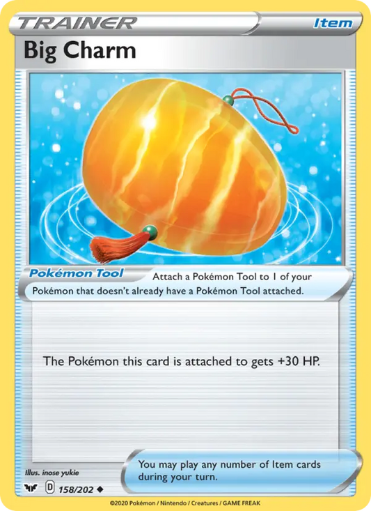 Big Charm 158 Sword & Shield Pokesingles