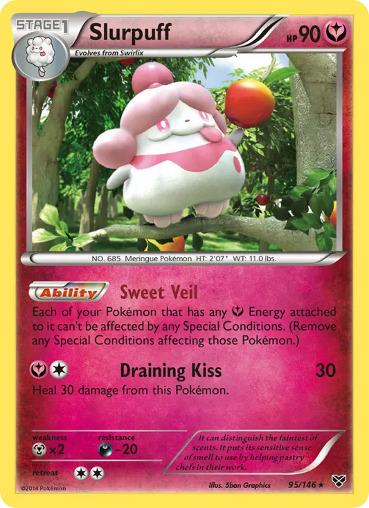 Slurpuff 95 XY Pokesingles