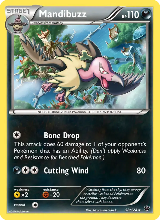 Mandibuzz 58 Fates Collide Pokesingles