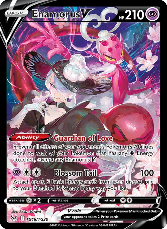 Enamorus V TG18 Lost Origin Pokesingles