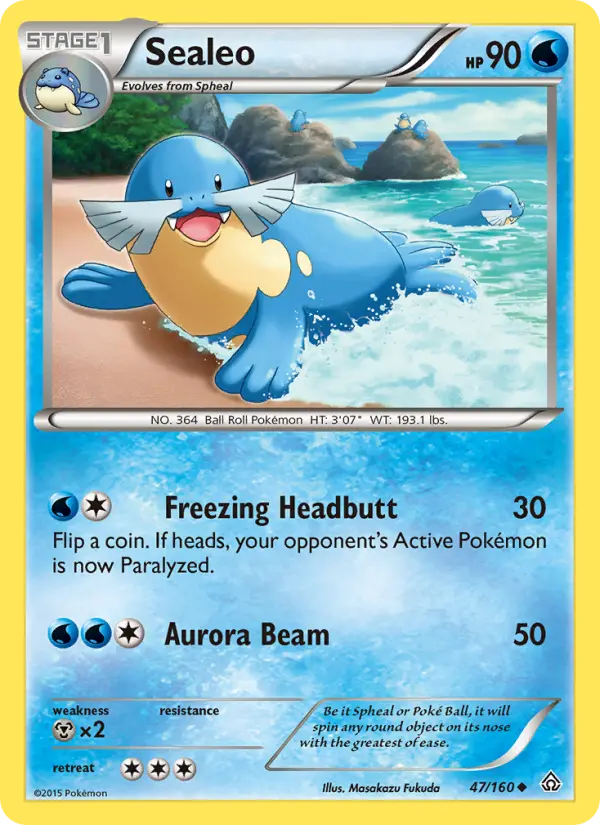 Sealeo 47 Primal Clash Pokesingles