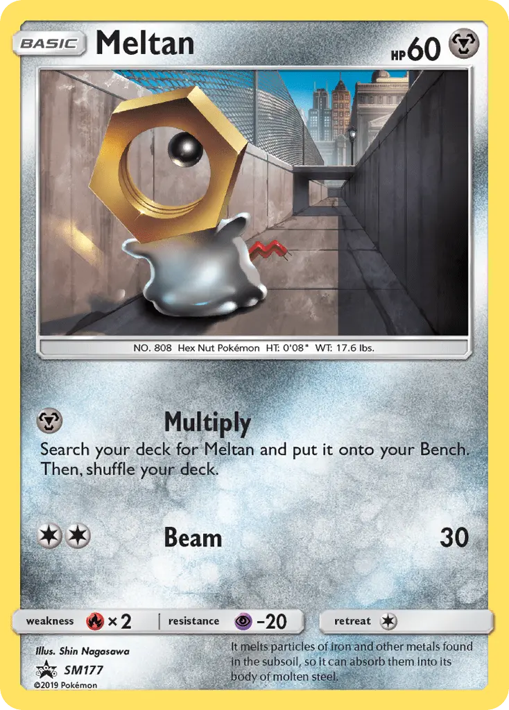 Meltan SM177 SM Black Star Promos Pokesingles