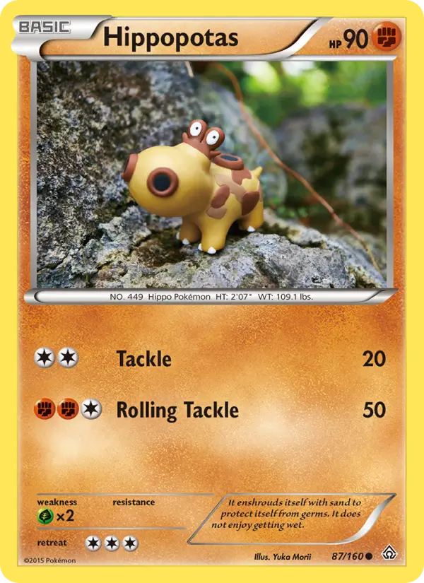 Hippopotas 87 Primal Clash Pokesingles
