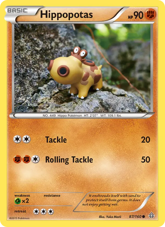 Hippopotas 87 Primal Clash Pokesingles