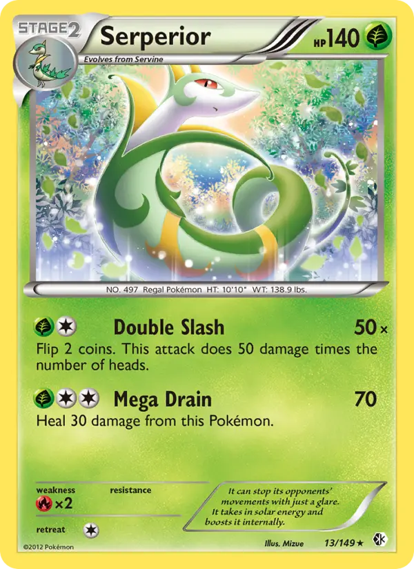 Serperior 13 Boundaries Crossed Pokesingles