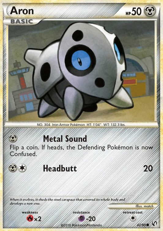 Aron 42 Undaunted Pokesingles