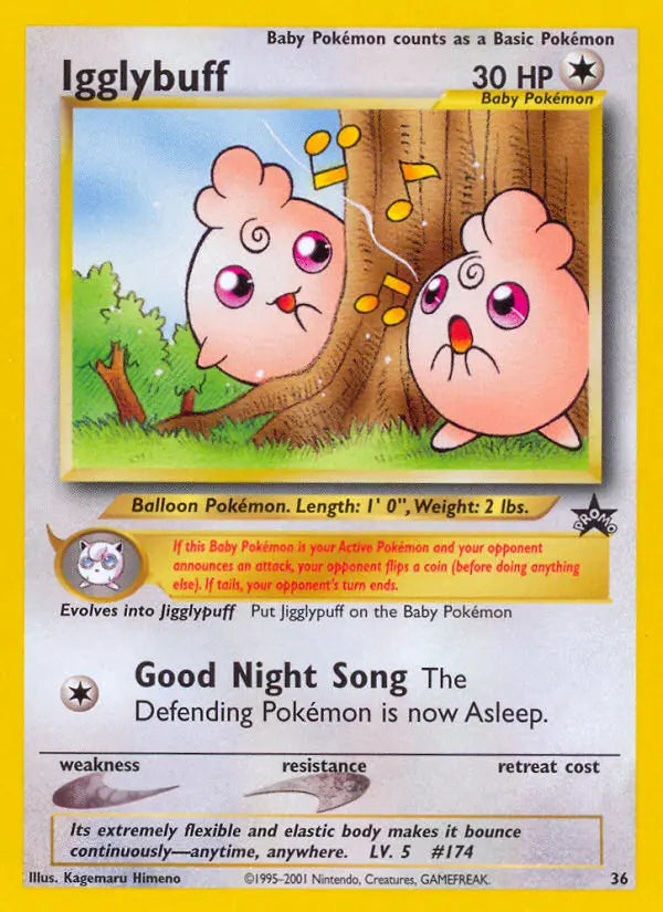 Igglybuff 36 Wizards Black Star Promos Pokesingles