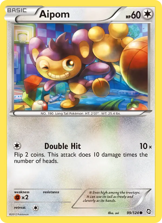 Aipom 99 Dragons Exalted Pokesingles