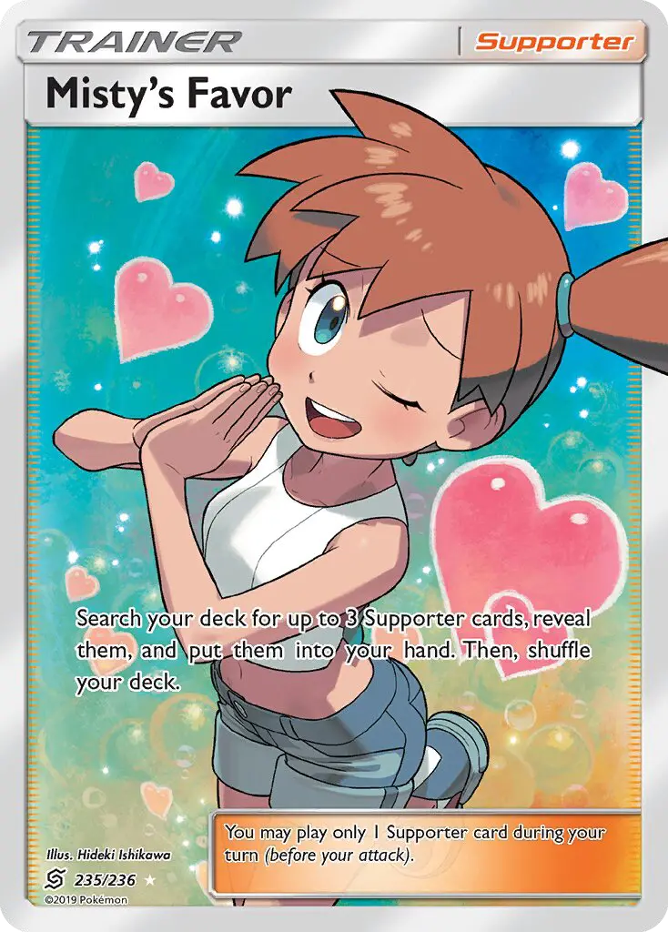Misty’s Favor 235 Unified Minds Pokesingles