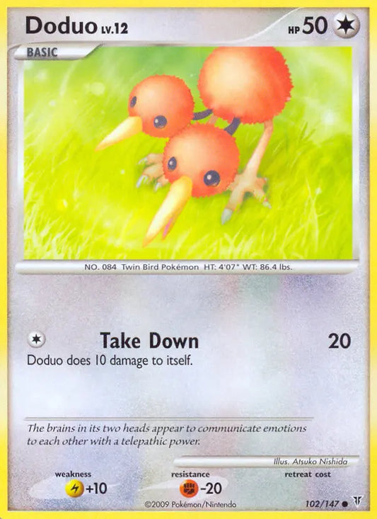 Doduo 102 Supreme Victors Pokesingles