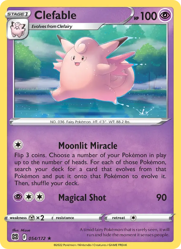 Clefable 54 Brilliant Stars Pokesingles
