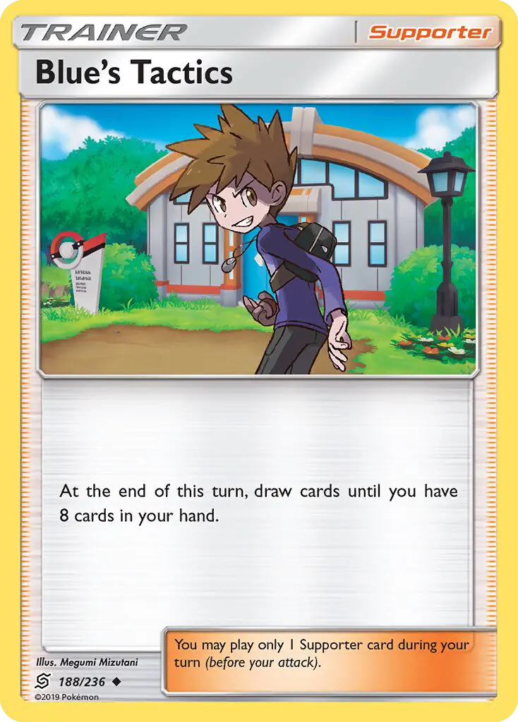 Blue’s Tactics 188 Unified Minds Pokesingles