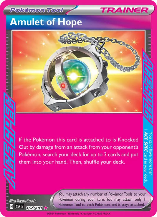Amulet of Hope 162 Surging Sparks Pokesingles