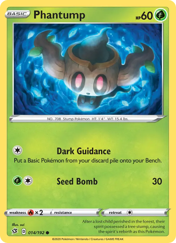 Phantump 14 Rebel Clash Pokesingles