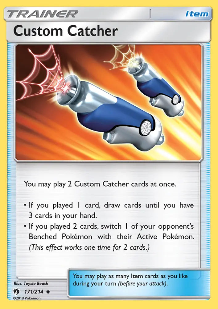 Custom Catcher 171 Lost Thunder Pokesingles