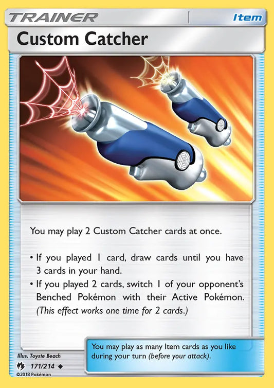 Custom Catcher 171 Lost Thunder Pokesingles