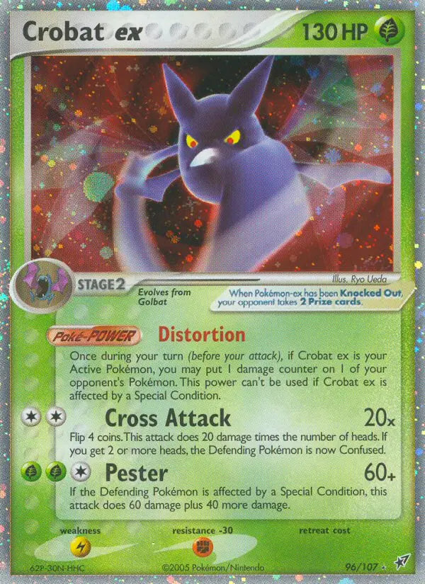 Crobat ex 96 Deoxys Pokesingles