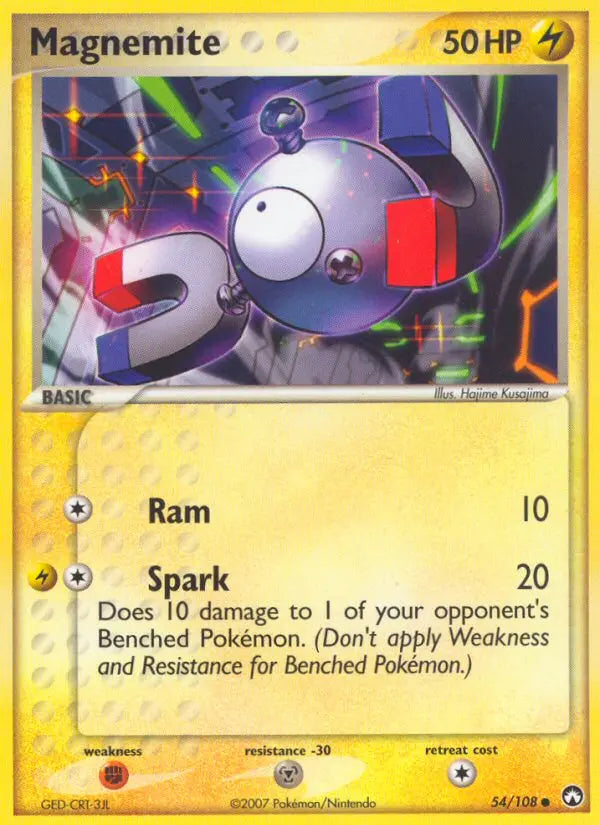 Magnemite 54 Power Keepers Pokesingles