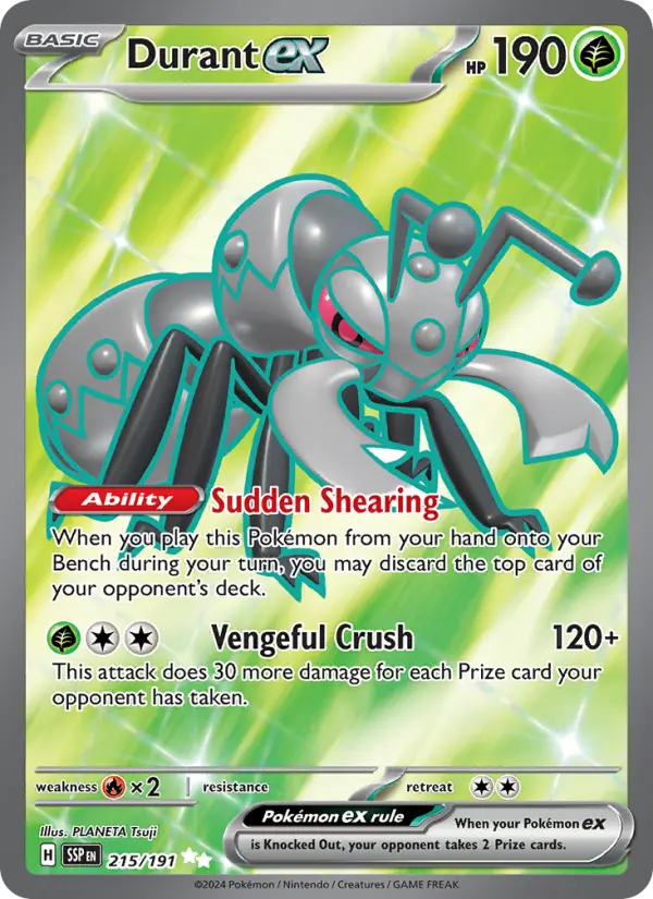 Durant ex 215 Surging Sparks Pokesingles