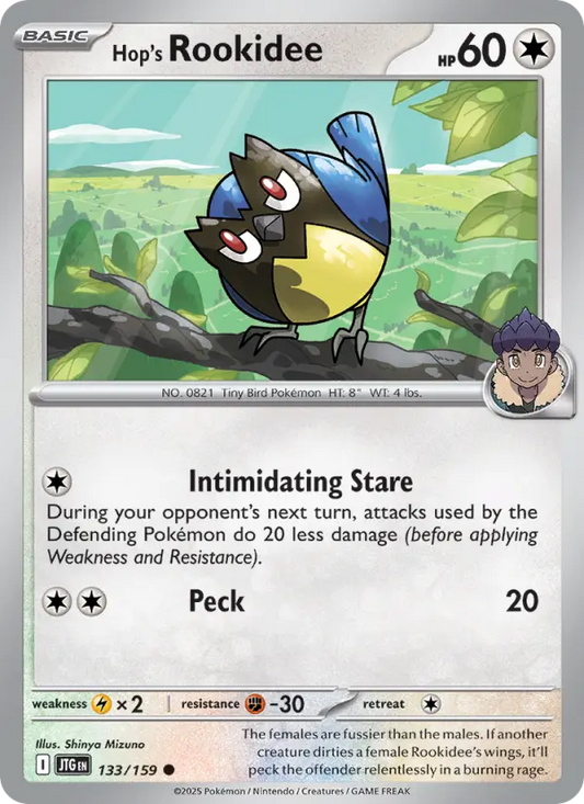 Hop's Rookidee 133 Journey Together Pokesingles