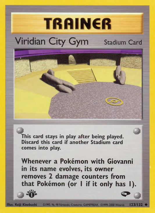 Viridian City Gym 123 Gym Challenge Pokesingles