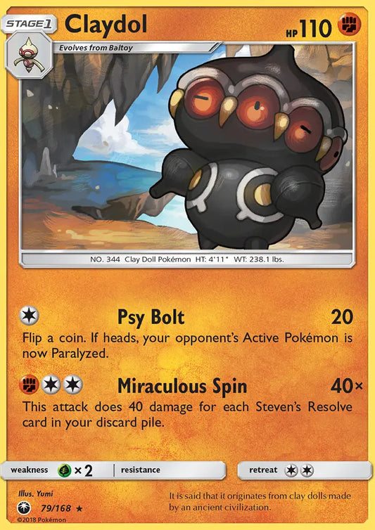 Claydol 79 Celestial Storm Pokesingles