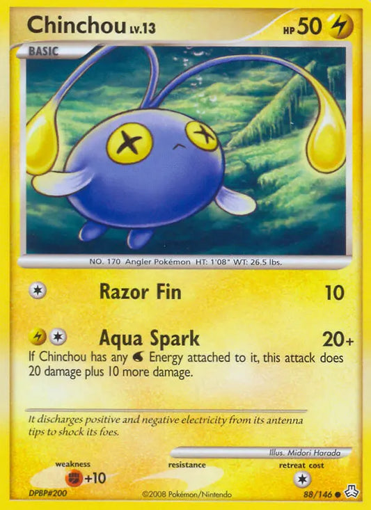 Chinchou 88 Legends Awakened Pokesingles