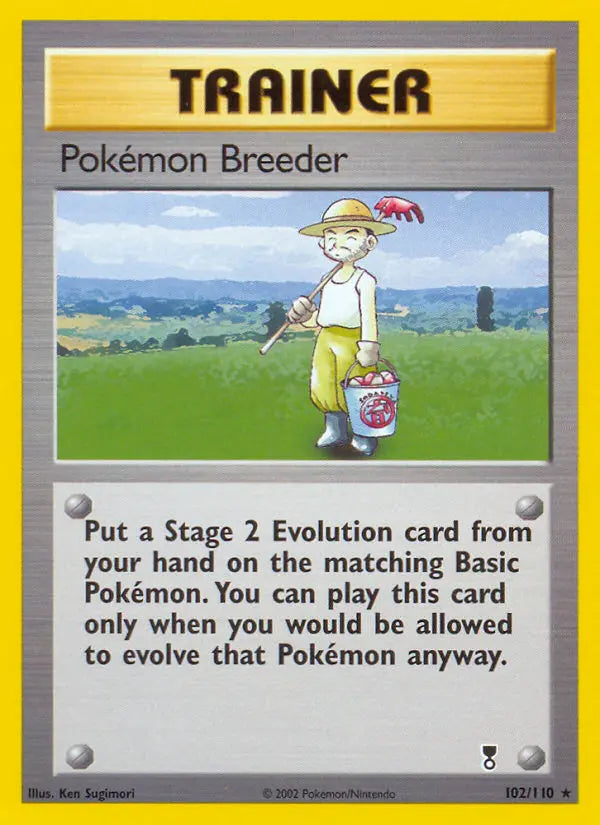 Pokémon Breeder 102 Legendary Collection Pokesingles