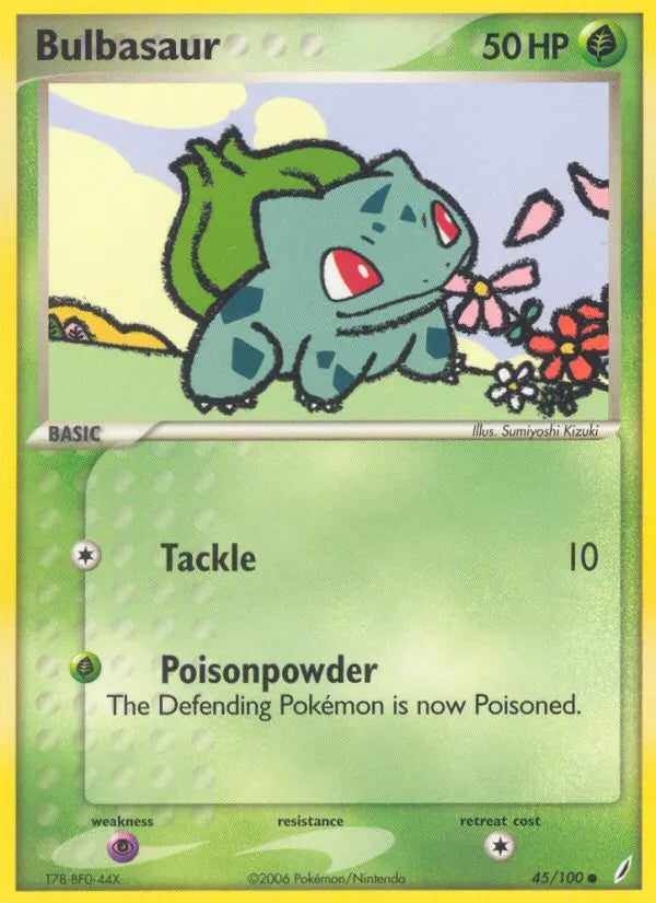 Bulbasaur 45 Crystal Guardians Pokesingles