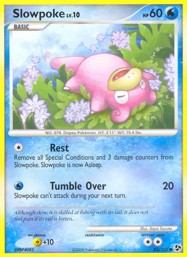 Slowpoke 82 Great Encounters Pokesingles