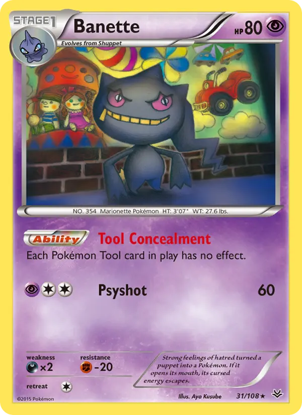 Banette 31 Roaring Skies Pokesingles