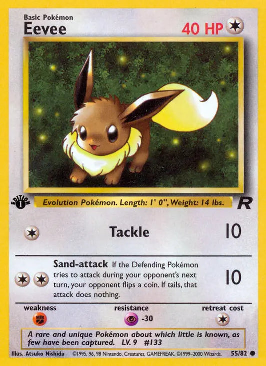 Eevee 55 Team Rocket Pokesingles