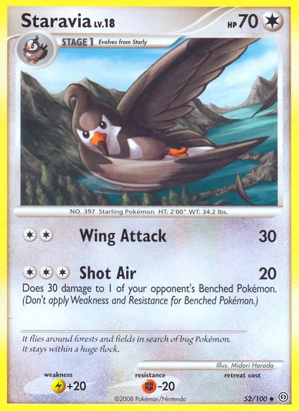 Staravia 52 Stormfront Pokesingles