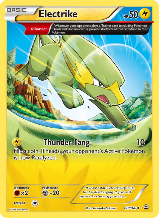 Electrike 60 Primal Clash Pokesingles