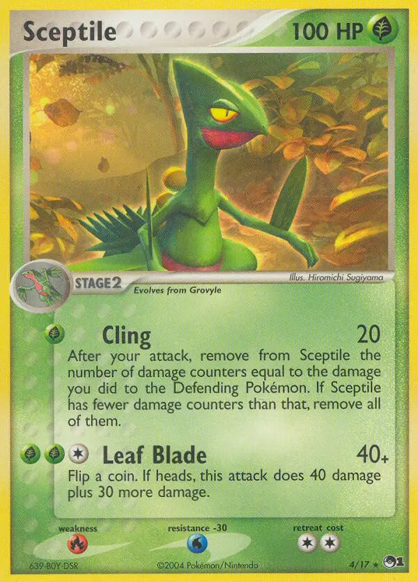 Sceptile 4 POP Series 1 Pokesingles