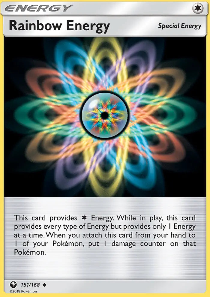 Rainbow Energy 151 Celestial Storm Pokesingles