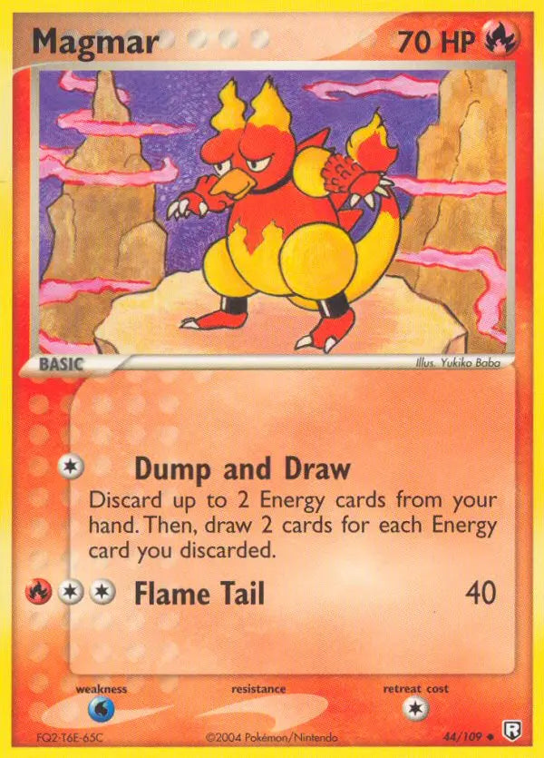 Magmar 44 Team Rocket Returns Pokesingles