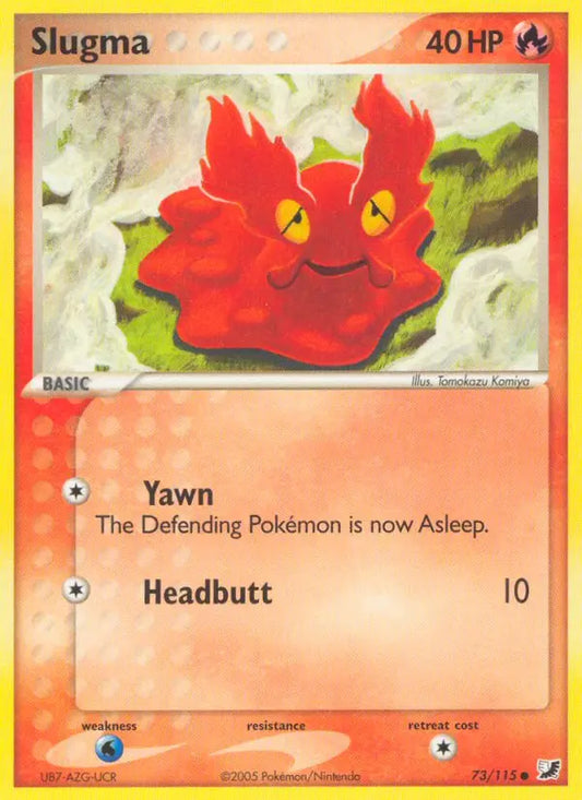 Slugma 73 Unseen Forces Pokesingles
