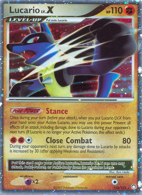 Lucario 122 Mysterious Treasures Pokesingles