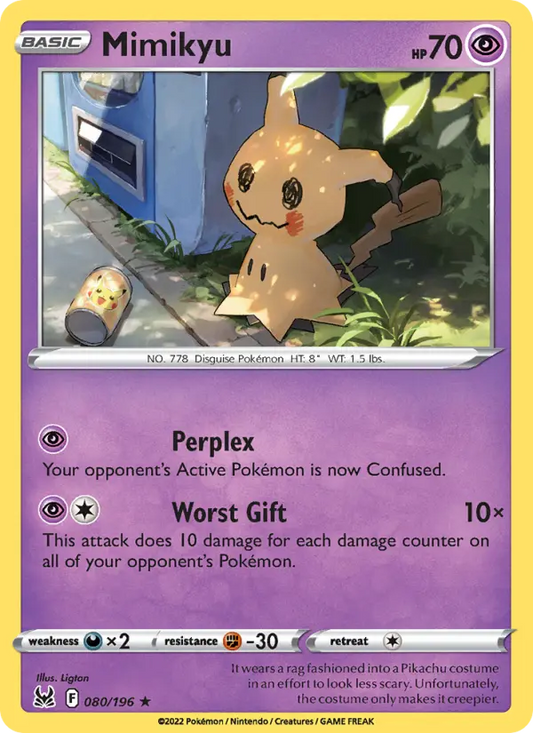 Mimikyu 80 Lost Origin Pokesingles