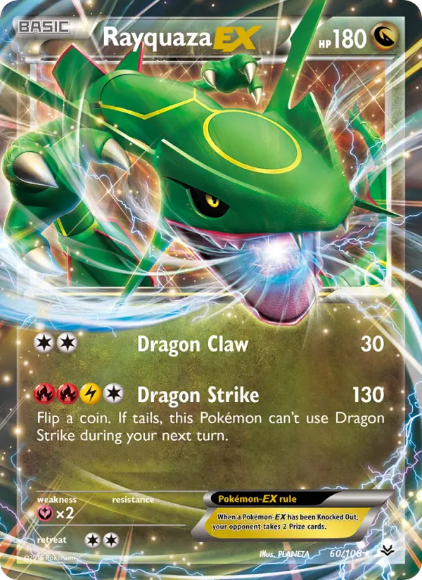 Rayquaza EX 60 Roaring Skies Pokesingles