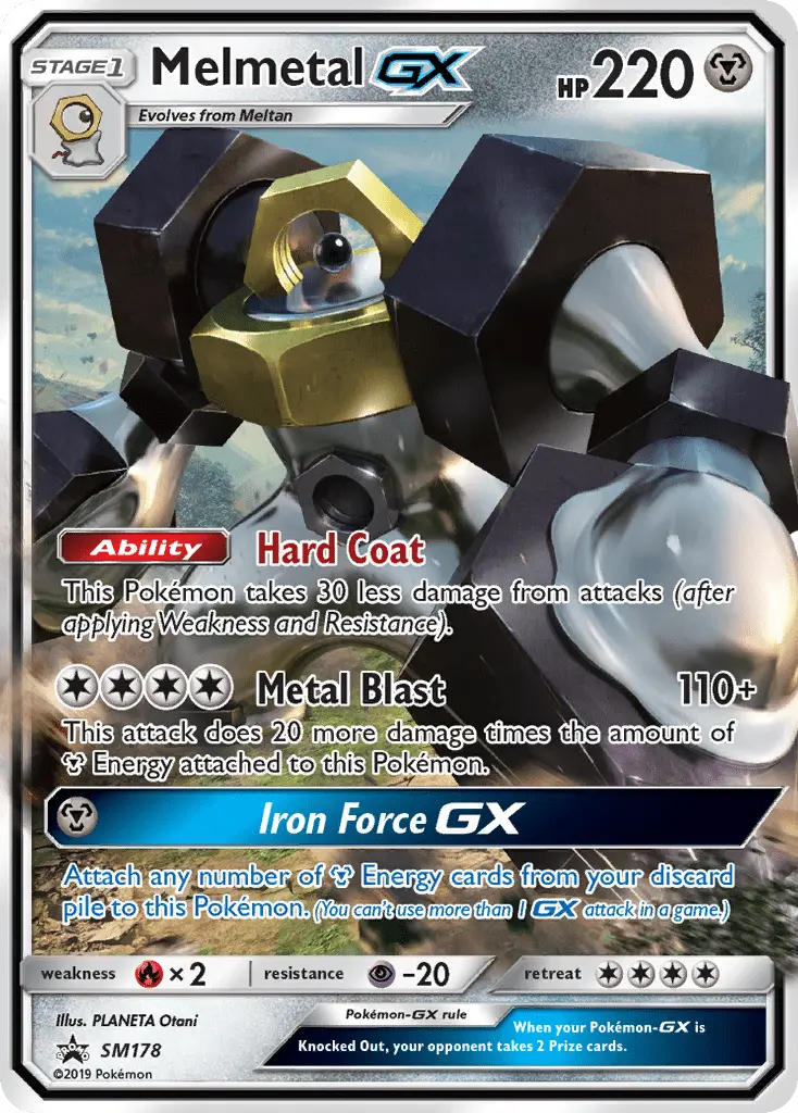 Melmetal GX SM178 SM Black Star Promos Pokesingles