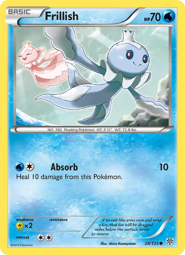 Frillish 38 Plasma Storm Pokesingles