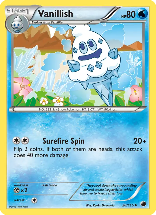 Vanillish 28 Plasma Freeze Pokesingles