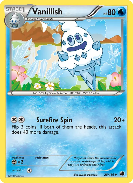Vanillish 28 Plasma Freeze Pokesingles